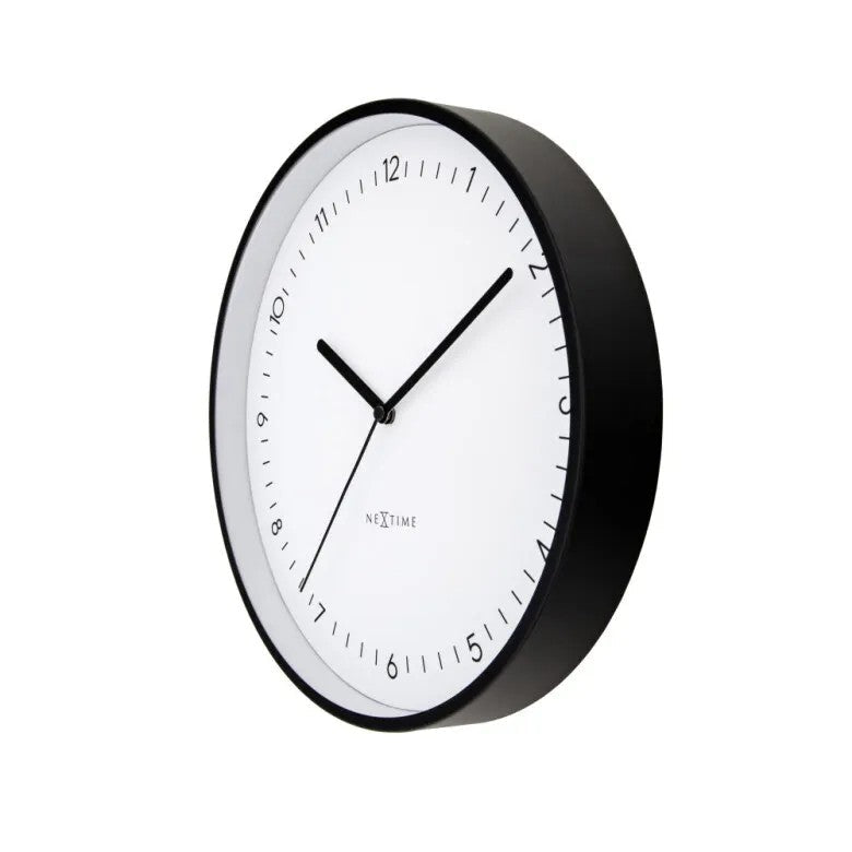 NeXtime Berlin Väggklocka 30 cm Vit