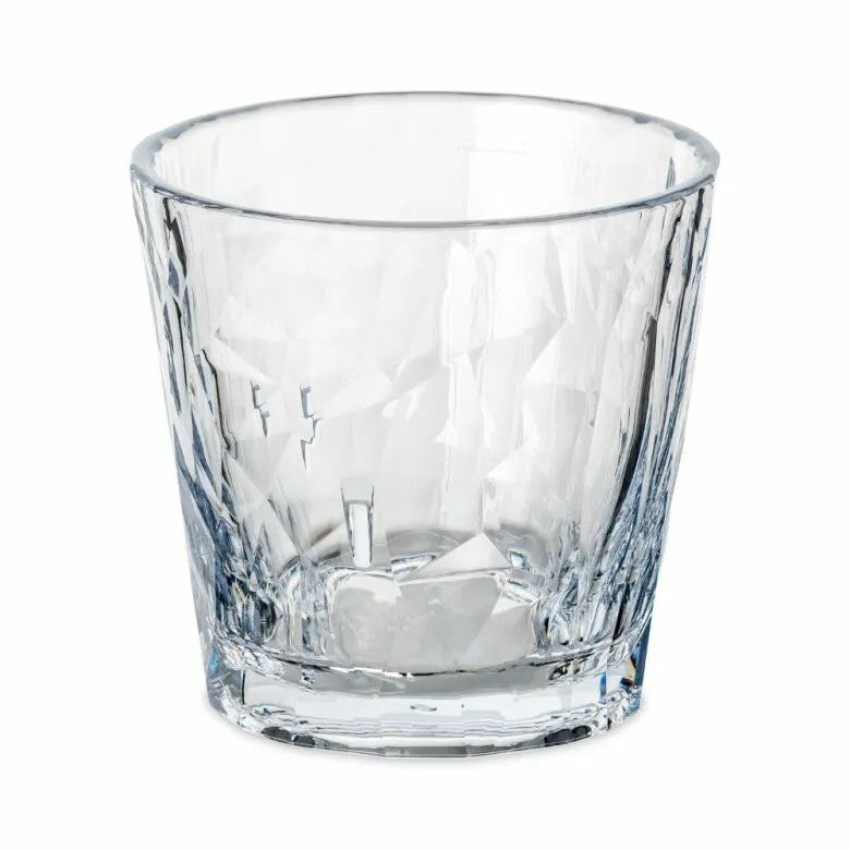 Koziol Club No. 22 Tumblerglas Plast 250 ml Crystal Clear 2-pack