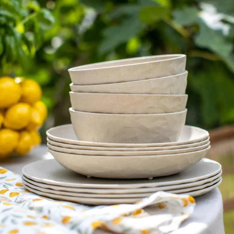 Koziol Club Tallrik 22 cm Beige 4-pack