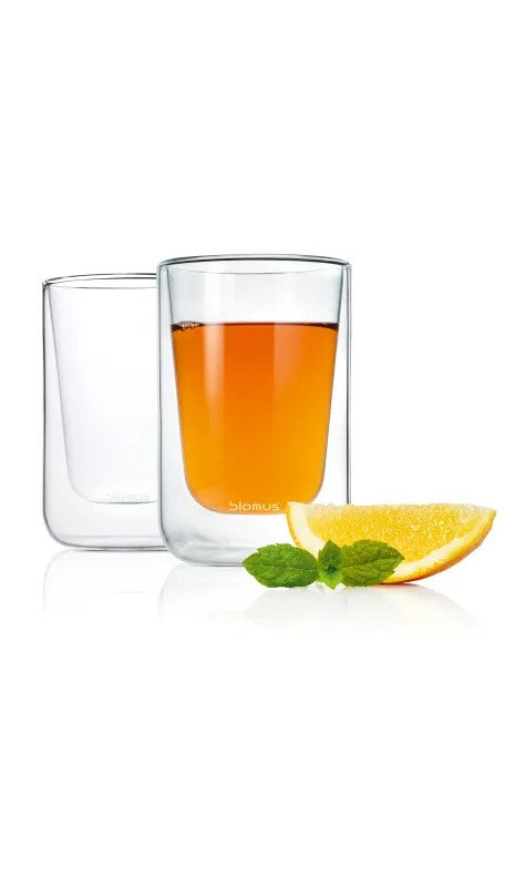 BLOMUS Nero Cappucinoglas 250 ml 2 pack