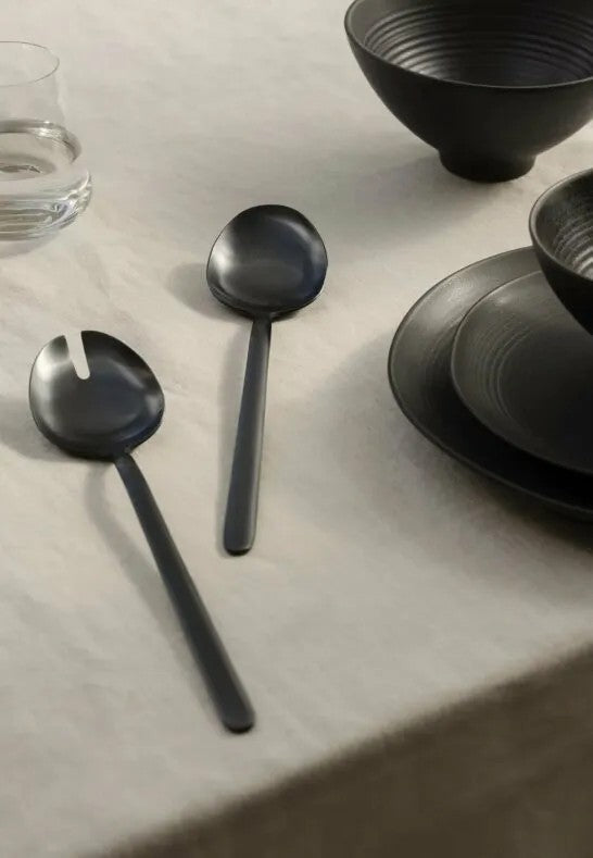 BLOMUS Stella Salladsbestick 28 cm Svart