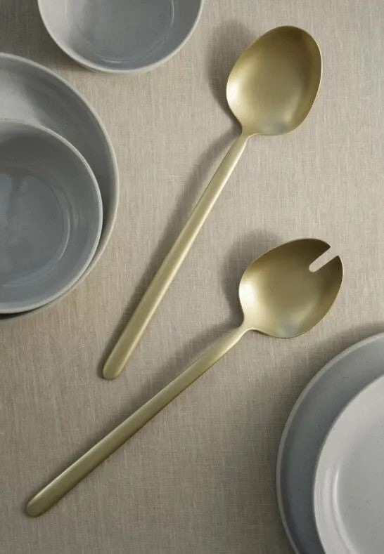 BLOMUS Stella Salladsbestick 28 cm Champagne