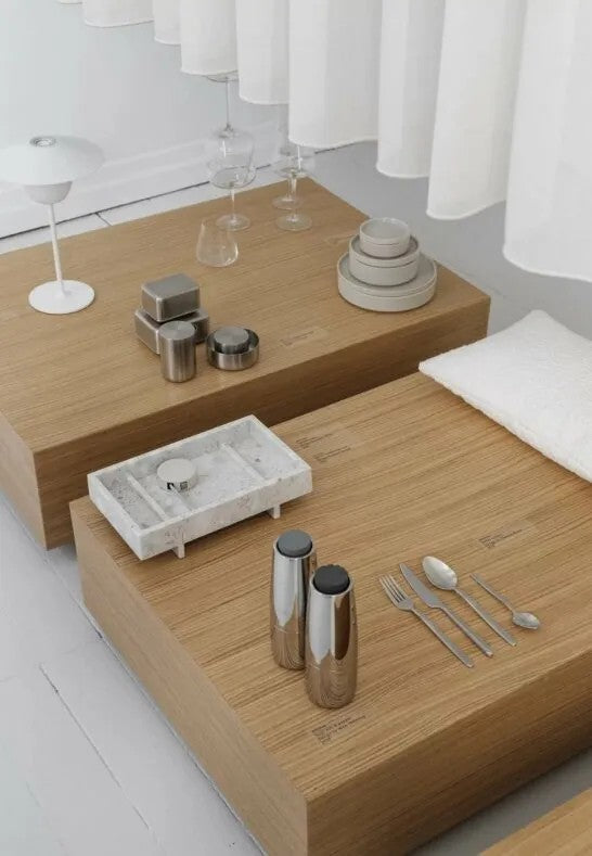 BLOMUS Stella Salladsbestick 28 cm Champagne