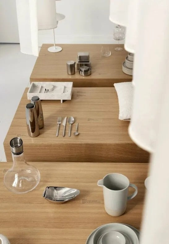 BLOMUS Stella Salladsbestick 28 cm Champagne