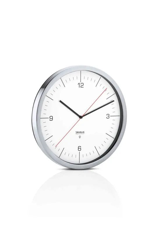 BLOMUS Crono Väggklocka Ø30,5 cm Matt Rostfritt Stål Vit