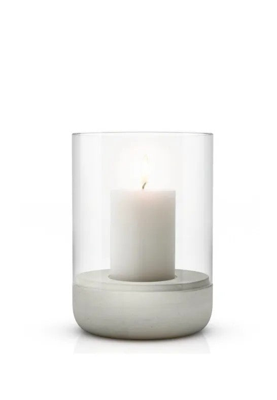 BLOMUS Calma Ljuslykta Medium 20 cm Light Gray