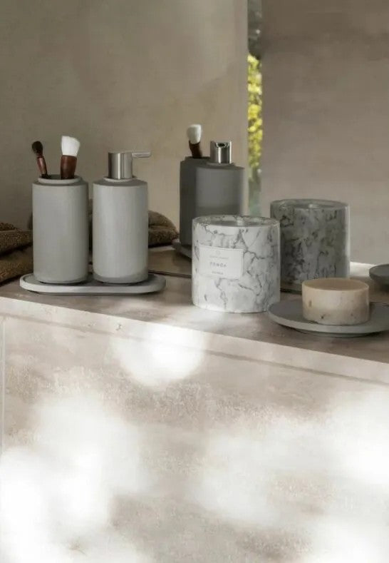 BLOMUS Frabli Doftljus Marmor 10 cm Tonga Sharkskin