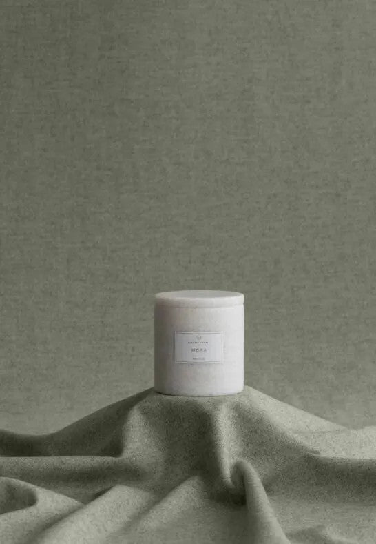 BLOMUS Frabli Doftljus Marmor 10 cm Mora Moonbeam