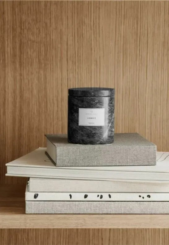 BLOMUS Frabli Doftljus Marmor 10 cm Agave Magnet