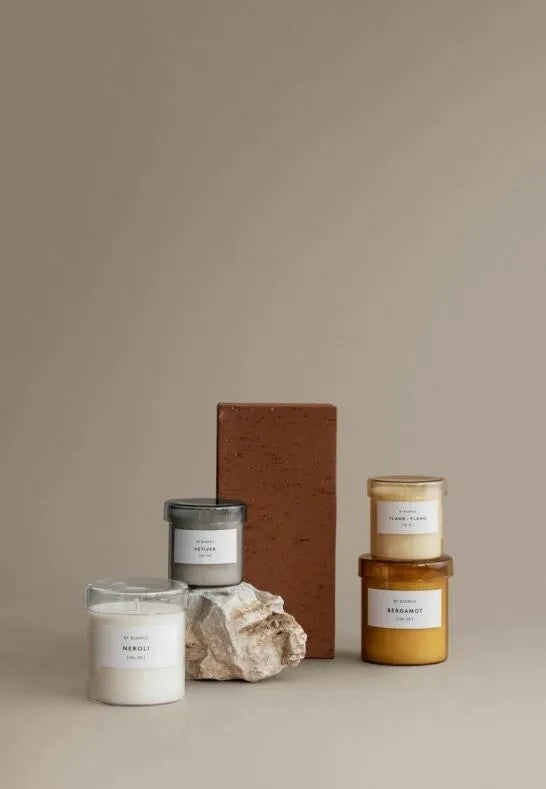 BLOMUS Valoa Doftljus 9 cm Bergamot Tan