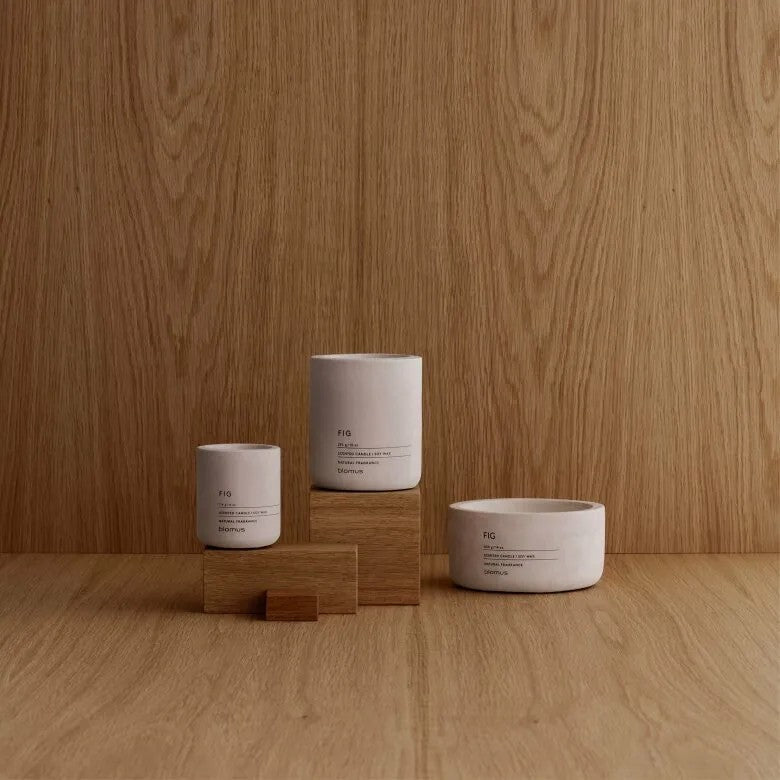 BLOMUS Fraga Doftljus French Cotton Ø9 cm Lily White