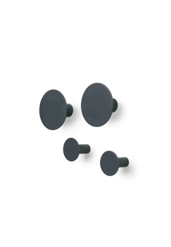 BLOMUS PONTO Väggkrokar Set/4, Gunmetal