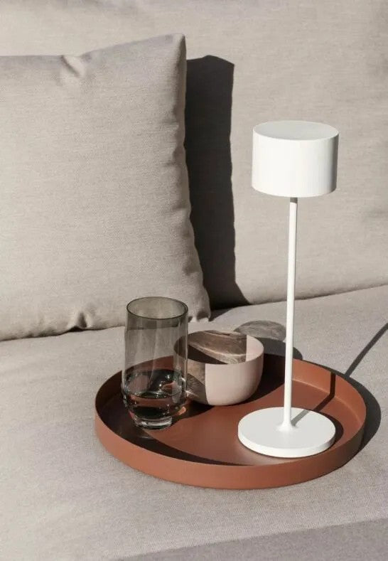 BLOMUS Farol Mobil Led Lampa 33,5 cm Vit