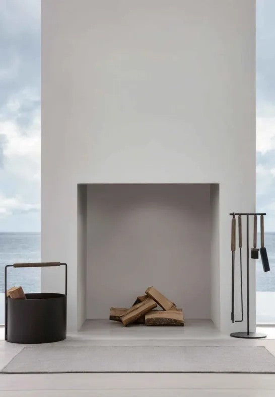 BLOMUS Ashi Kaminverktyg 75,5 cm Brun 5 Delar