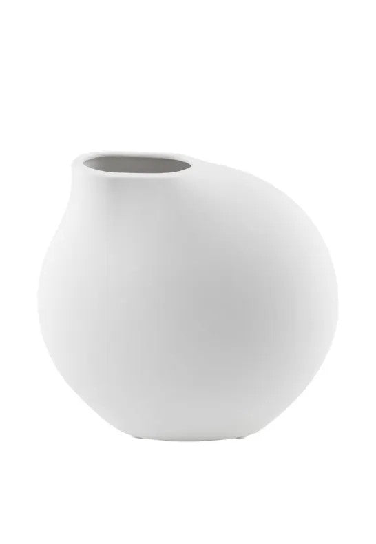BLOMUS Nona Vas H14 cm Vit