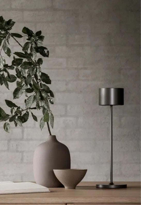 BLOMUS Farol Mobil Led Lampa 33,5 cm Gunmetal