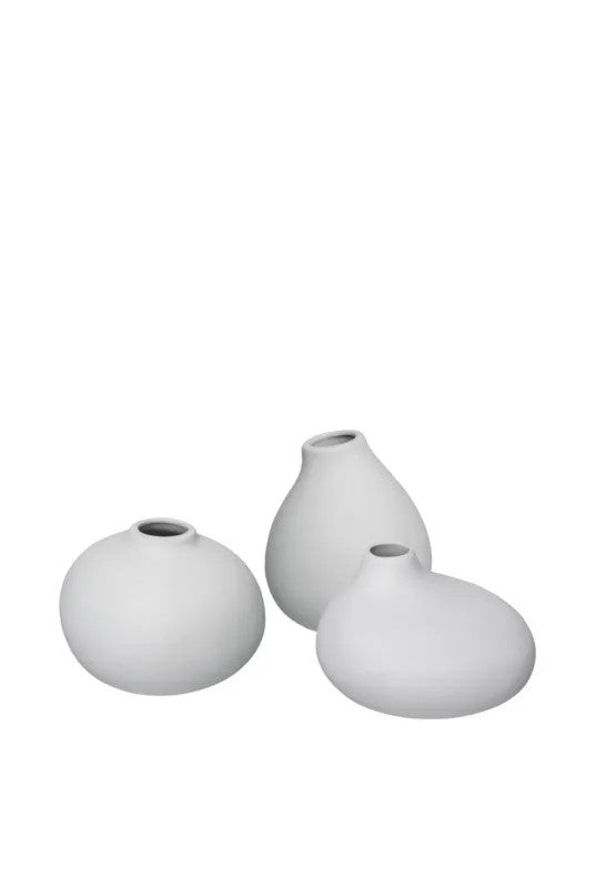 BLOMUS Nona Set med 3 Vaser Micro Chip