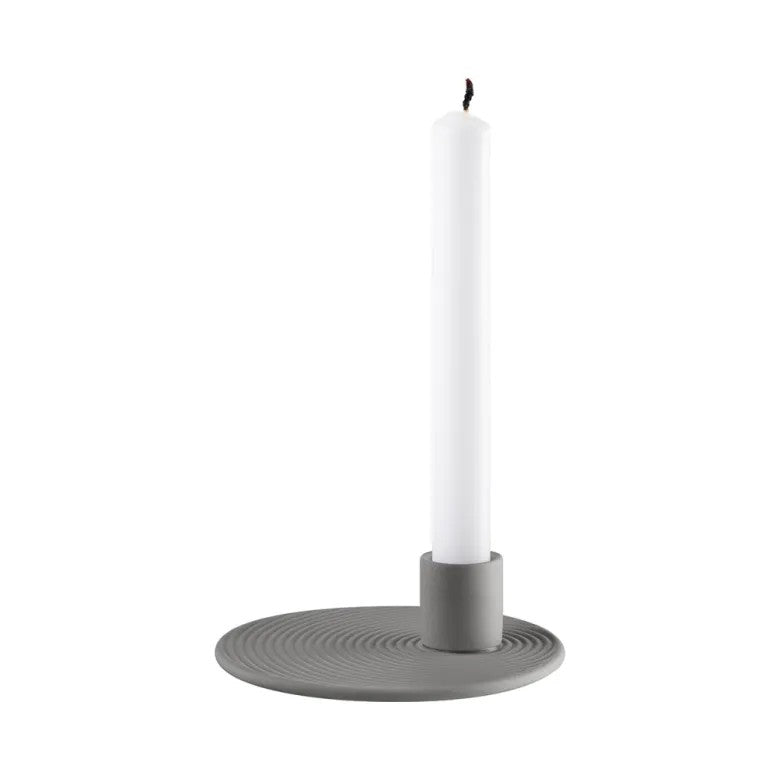 BLOMUS Nona Ljusstake Ø12 cm Pewter