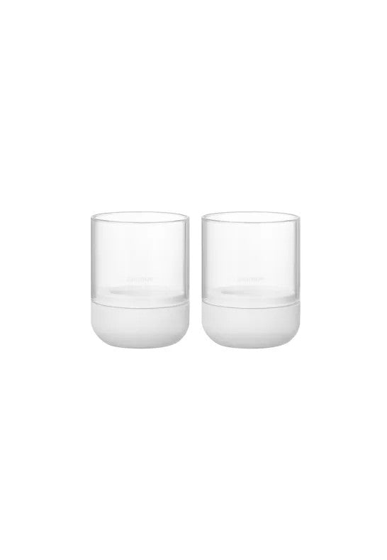 BLOMUS Calma Ljuslykta 9,5 cm Lily White 2-pack