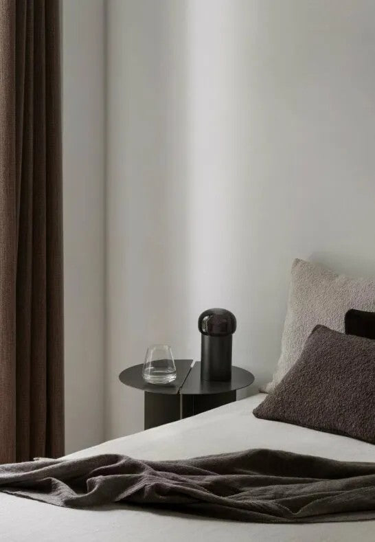 BLOMUS Iris LED-Lampa 18 cm Gun Metal