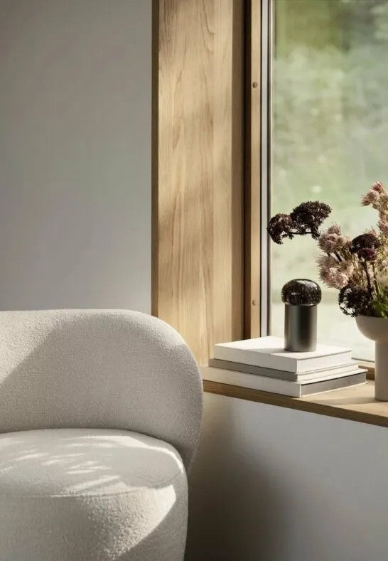 BLOMUS Iris LED-Lampa 18 cm Gun Metal