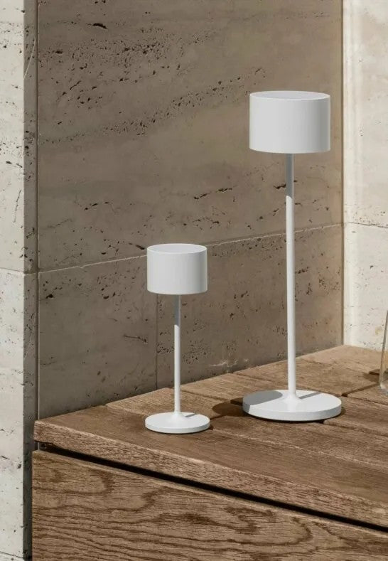 BLOMUS Farol Mini LED-lampa 19,5 cm Vit