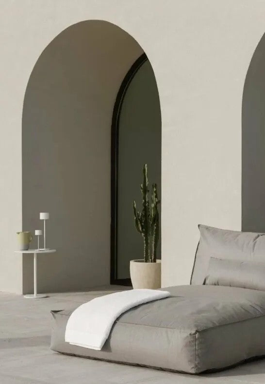 BLOMUS Farol Mini LED-lampa 19,5 cm Vit