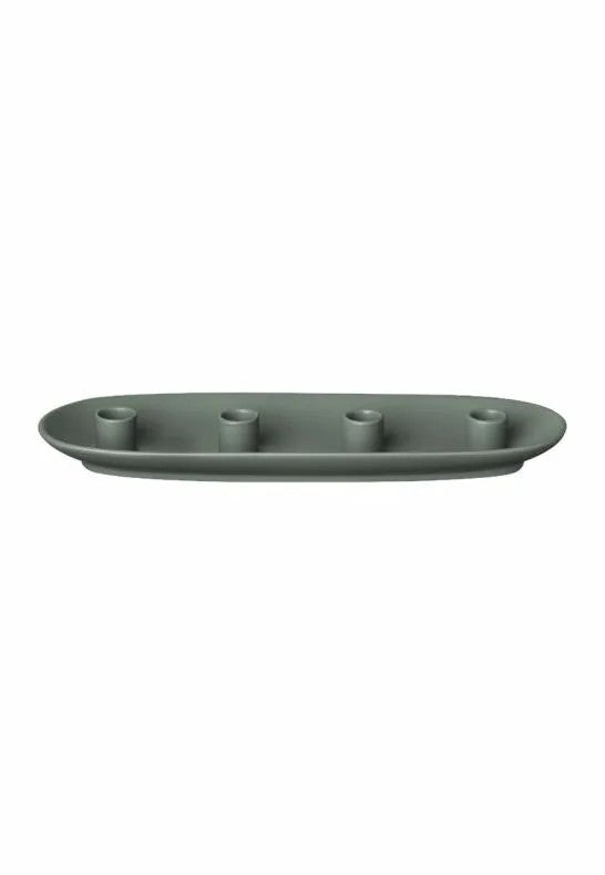 BLOMUS Vela Ljusstake Oval 40 cm Agave Green