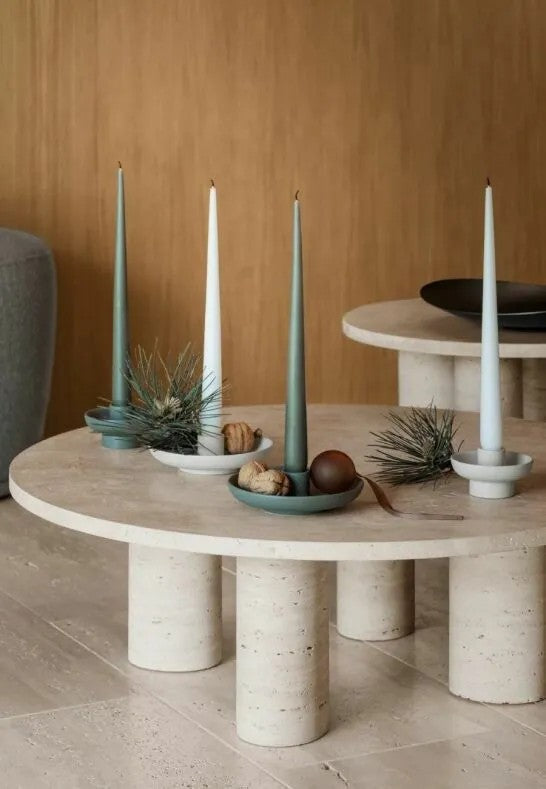 BLOMUS Vela Ljusstake M 14,5 cm Moonbeam