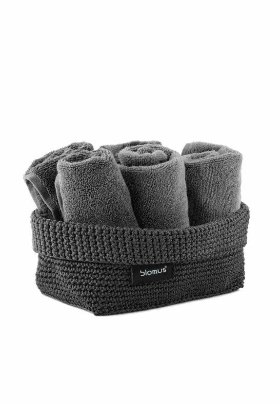 BLOMUS Tela Textilkorg Large Anthracite