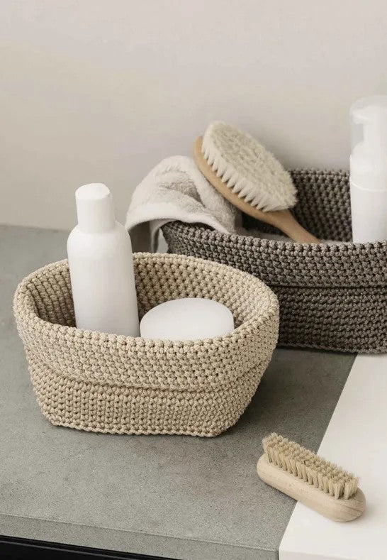 BLOMUS Tela Textilkorg Large Taupe