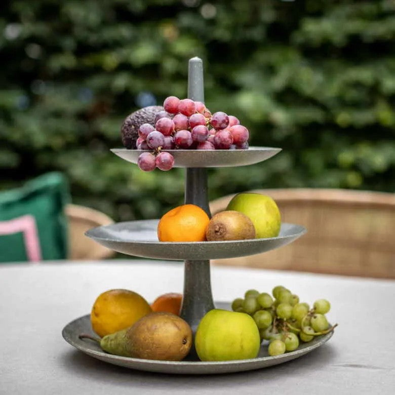 Koziol Babell L Kakfat/Våningsfat Mörkgrå