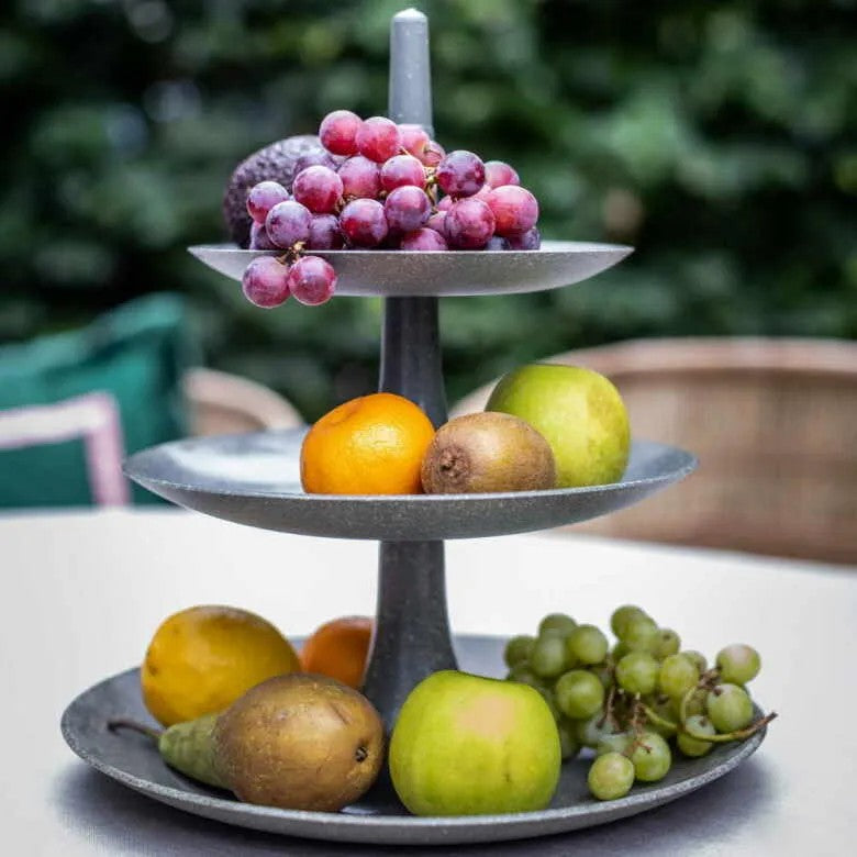 Koziol Babell L Kakfat/Våningsfat Mörkgrå