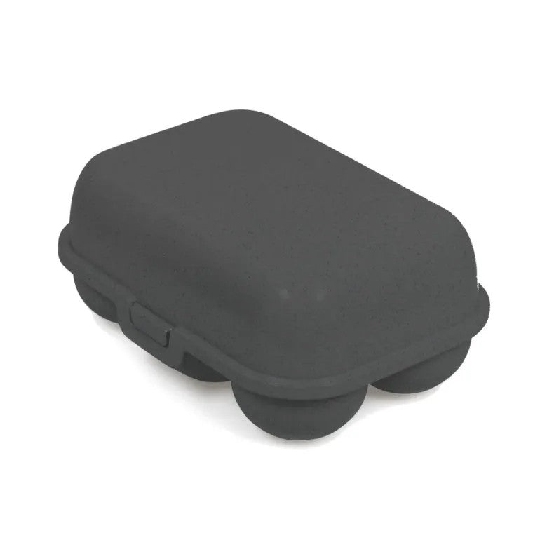 Koziol Eggs To Go Mini Äggkartong för 6 ägg Mörkgrå