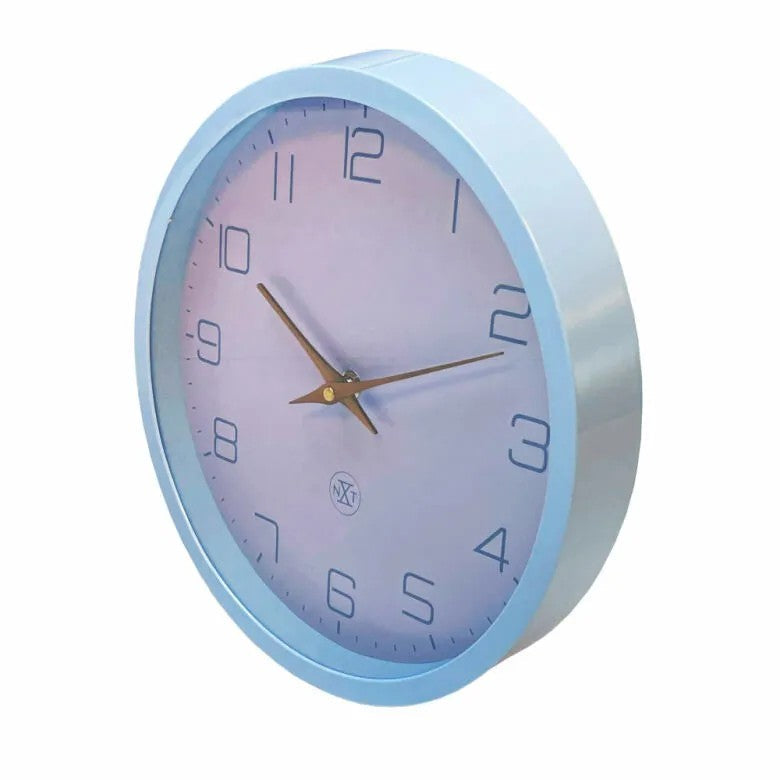 NeXtime nXt Eco Väggklocka 30 cm Blå