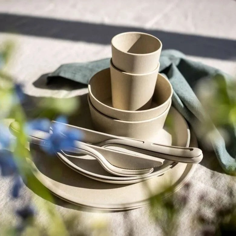 Koziol Connect Helsingfors Servis 10 Delar Beige