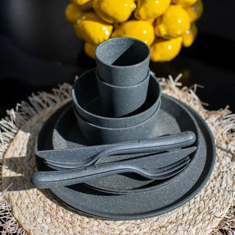 Koziol Connect Helsingfors Servis 10 Delar Grå