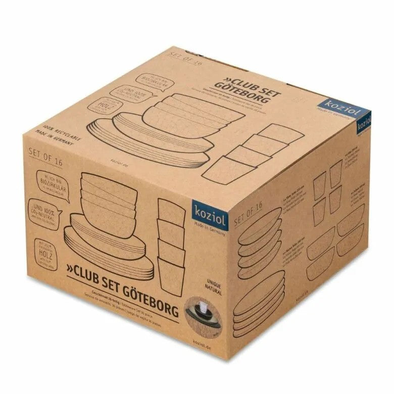 Koziol Club Göteborg Servis 16 delar Multifärg