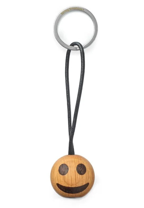 Spring Copenhagen Emoji Nyckelring Smiley Ø3 cm Ek
