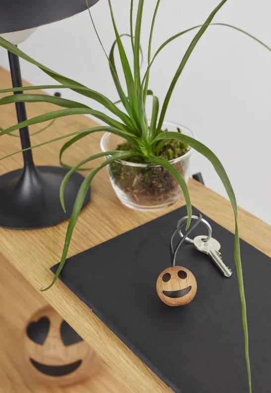 Spring Copenhagen Emoji Nyckelring Smiley Ø3 cm Ek