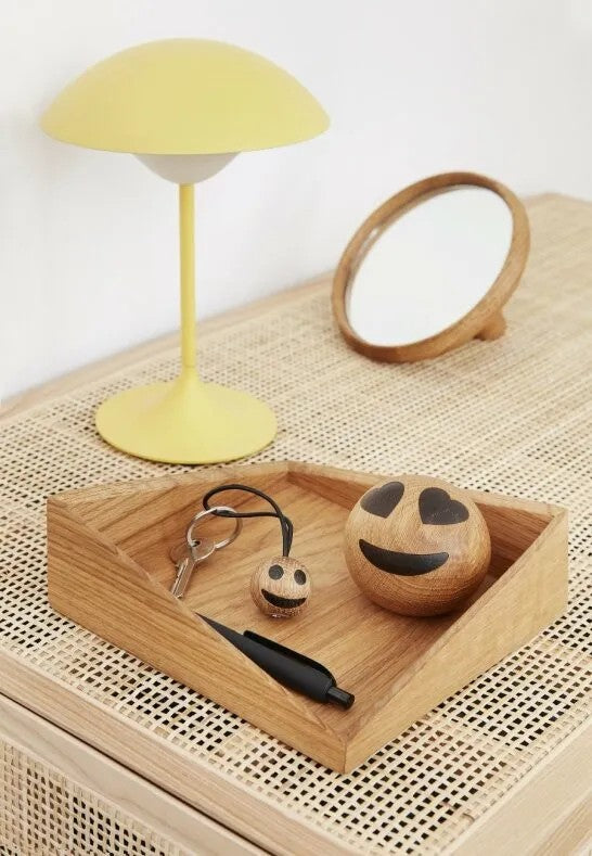 Spring Copenhagen Emoji Nyckelring Smiley Ø3 cm Ek