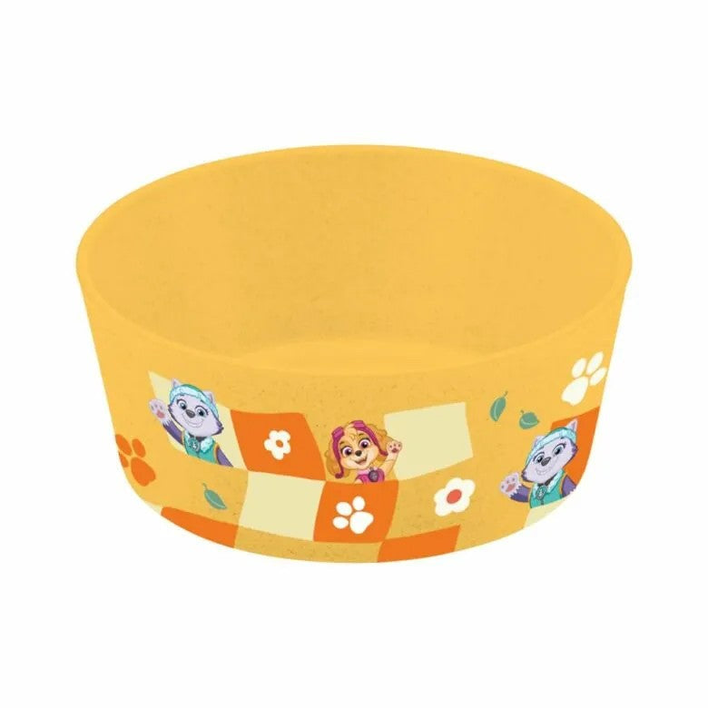 Koziol Connect Paw Patrol Barnservis 3 delar Tallrik/Skål/Mugg Gul