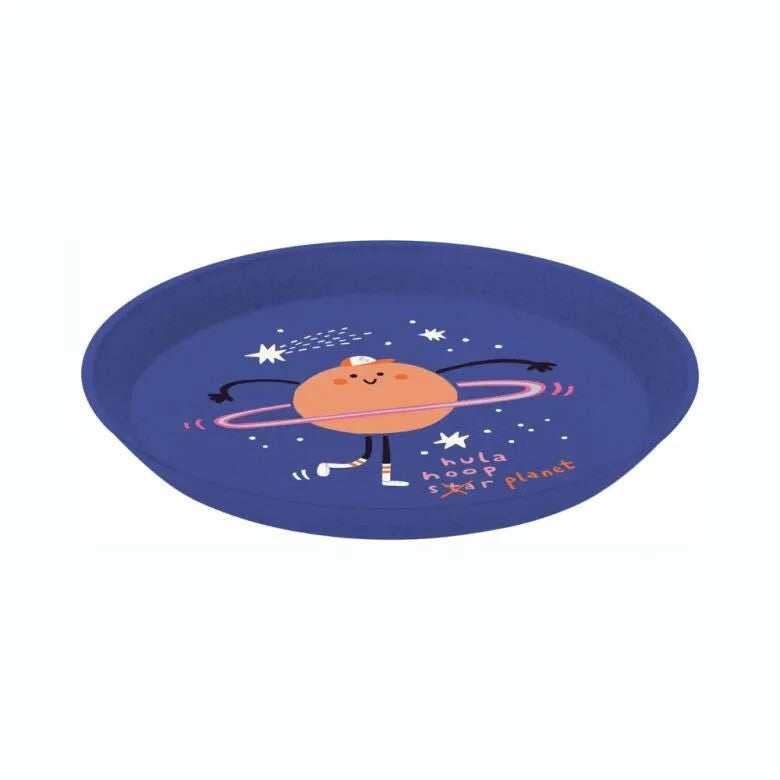 Koziol Connect Barnservis 3 delar Tallrik/Skål/Mugg Rymden