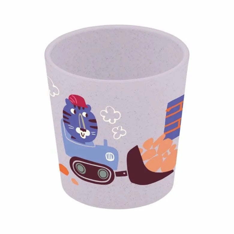 Koziol Connect Barnservis 3 delar Tallrik/Skål/Mugg Lastbilar