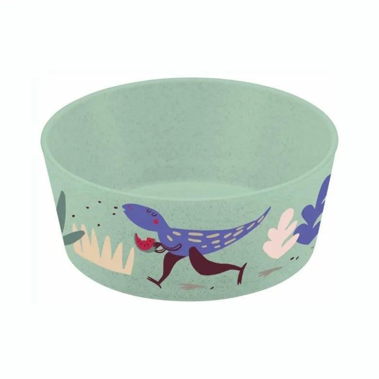 Koziol Connect Barnservis 3 delar Tallrik/Skål/Mugg Dinosaurier