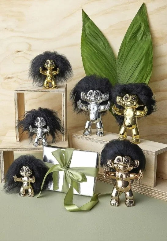 Spring Copenhagen Lyckotroll Mässing 9 cm