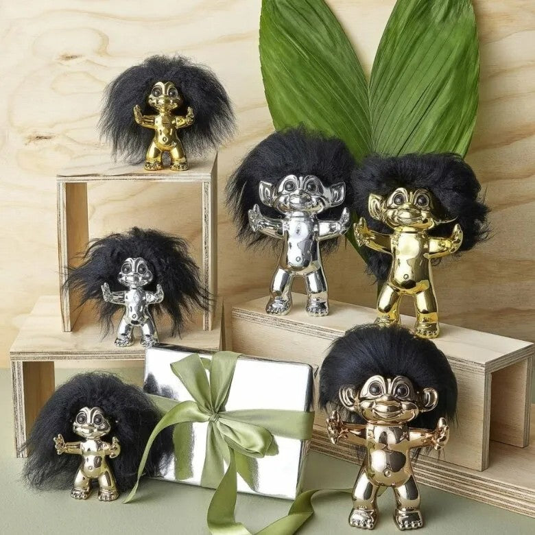 Spring Copenhagen Lyckotroll Krom 9 cm