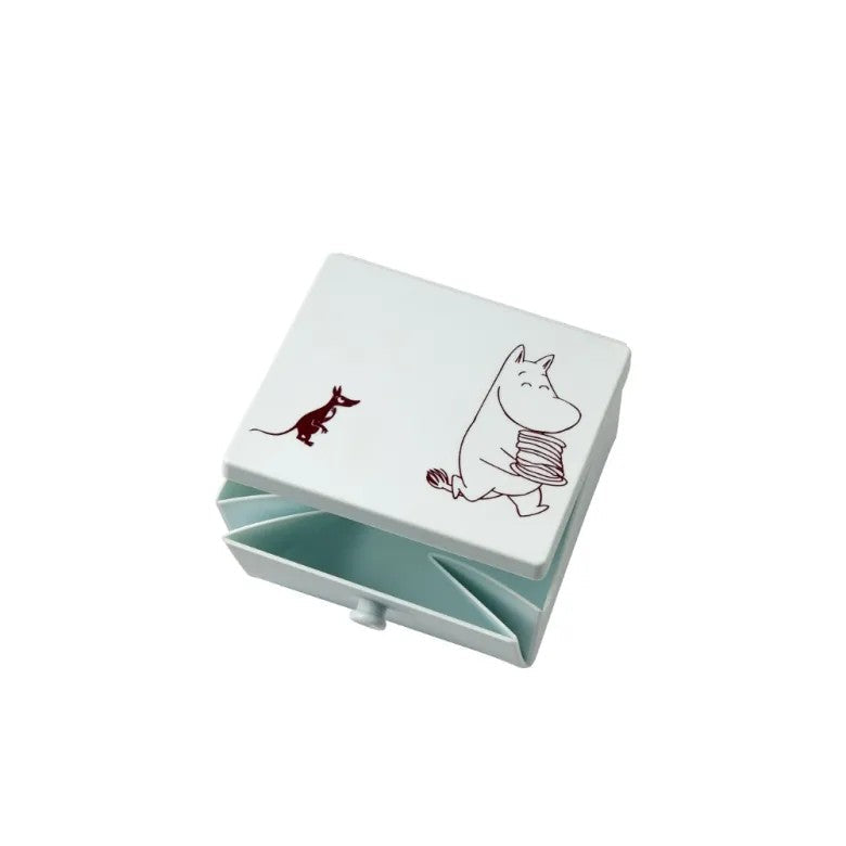 Dsignhouse X Moomin Mumin Lunchlåda Square Ljusblå