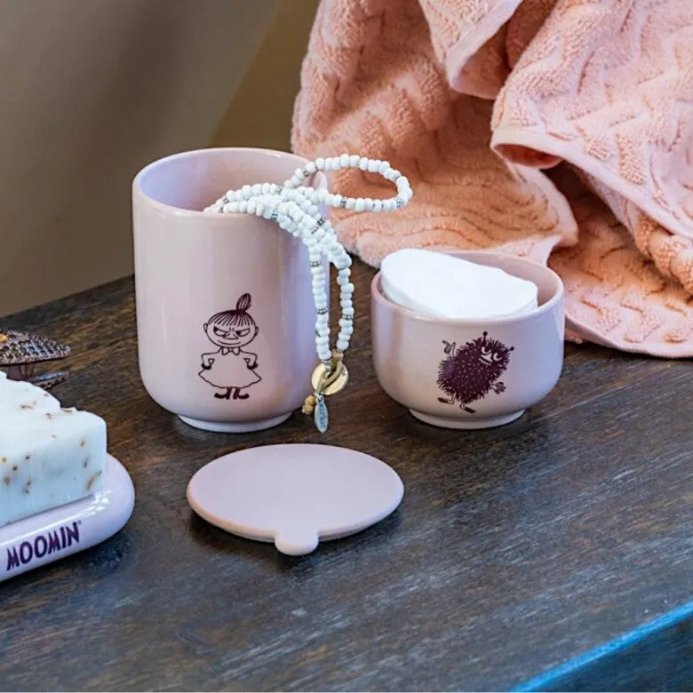 Dsignhouse X Moomin Mumin Skål med Lock Rosa