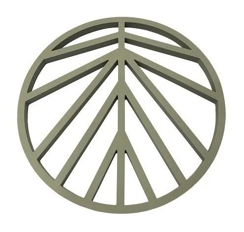 Collection By Happynest Peace Silikonunderlägg Olive grey